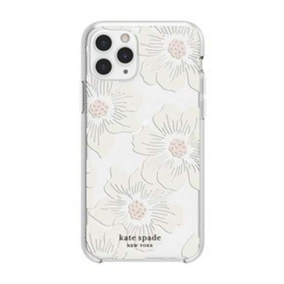 NIB Kate Spade Hardshell Case Hollyhock Floral for iPhone XS Max - Picture 1 of 2